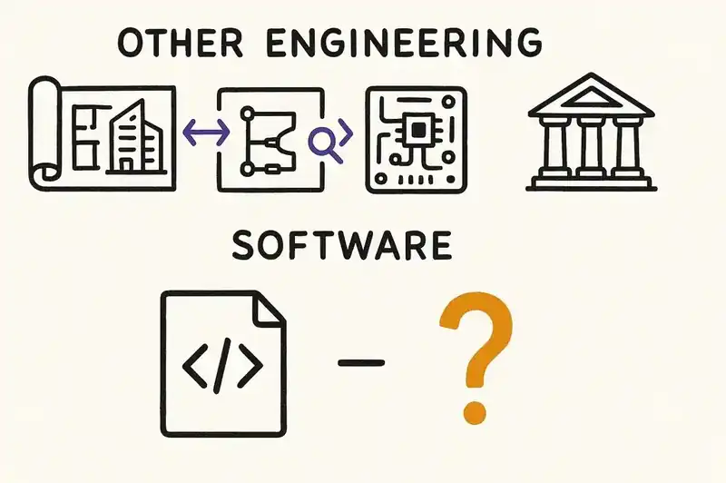 Why declarations outlast implementations across every rewrite