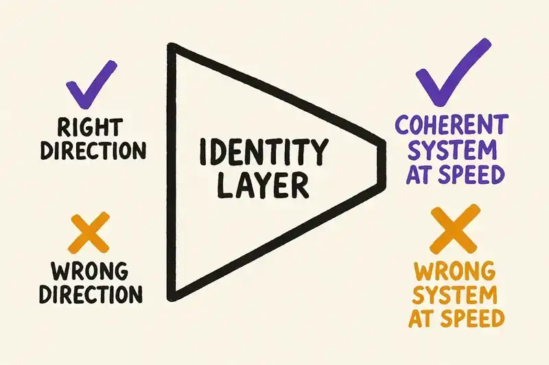 Identity engineering amplifies discovery outcomes rather than replacing the discovery process