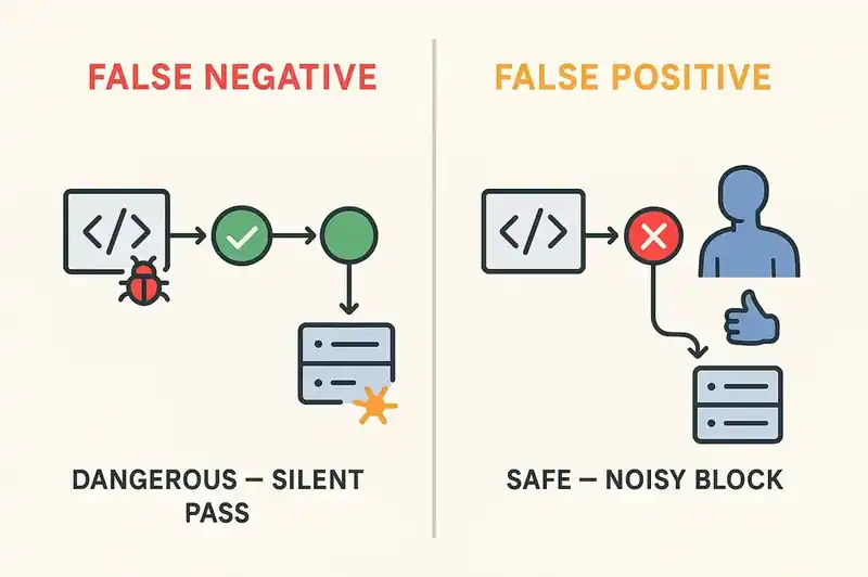 The difference between safe failure modes and dangerous ones in probabilistic reconciliation