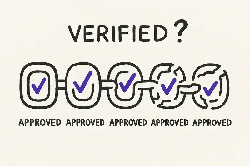 How the approval chain becomes a bottleneck when AI output volume exceeds human review capacity